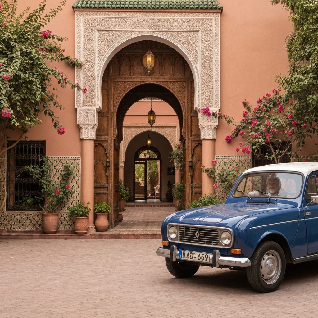 Marrakech Accommodation Departure Transfer to Marrakech Airport
